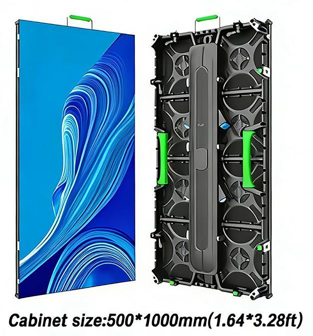 Indoor and outdoor stage rental LED display cabinets